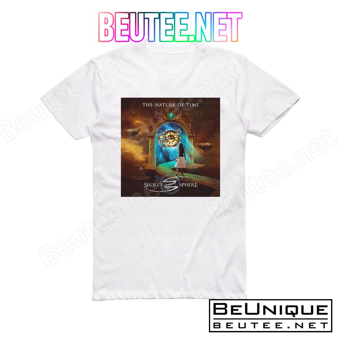 Secret Sphere The Nature Of Time Album Cover T-Shirt