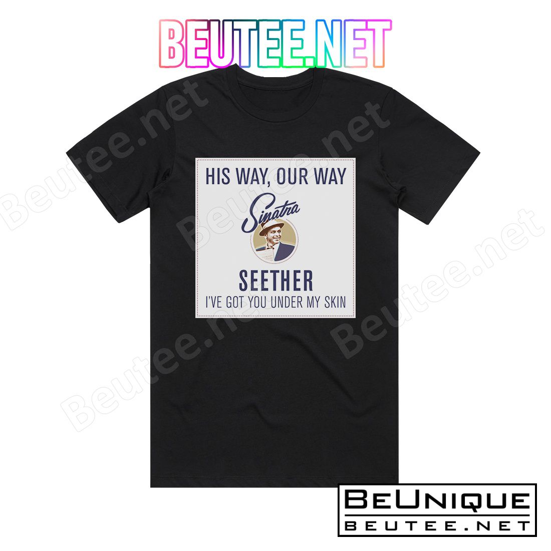 Seether I've Got You Under My Skin Album Cover T-Shirt