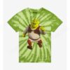 Shrek Green Tie-Dye T-Shirt