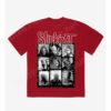 Slipknot Mask Grid Girls T-Shirt