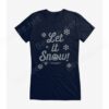 SmileyWorld Christmas Let It Snow T-Shirt