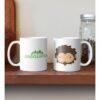 Sneaky Sasquatch Head & Logo Coffee Mug