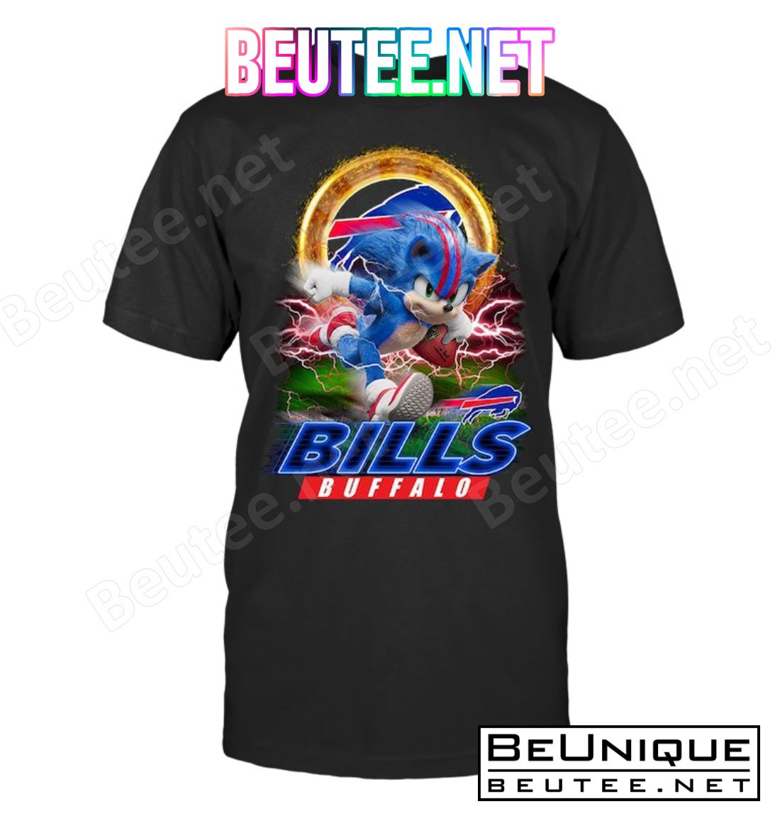 Sonic The Hedgehog Buffalo Bills Shirt