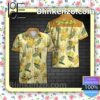 Spongebob Yellow Tropical Flower Summer Shirts