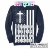 Stand For the Flag and Kneel for the Cross USA Flag T-Shirts