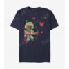 Star Wars Boba Fett Love T-Shirt