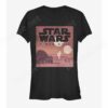 Star Wars Episode IV A New Hope Minimalist Poster T-Shirt