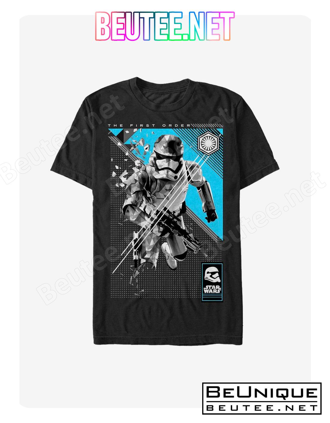 Star Wars The Force Awakens Polygon Trooper T-Shirt