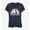 Star Wars The Last Jedi Porg Rainbow T-Shirt