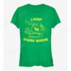 Stranger Things Camp Know Where Girls T-Shirt