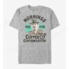 Stranger Things Hopper Coffee Morning T-Shirt