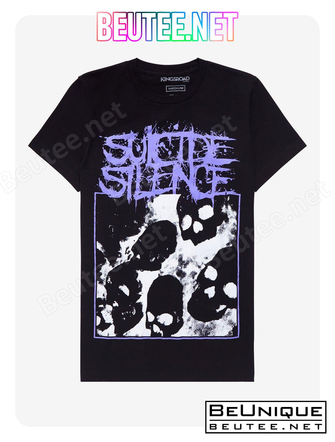 Suicide Silence Skulls Girls T-Shirt