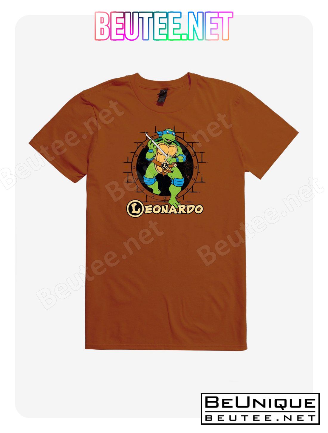 Teenage Mutant Ninja Turtles Leonardo Brick T-Shirt