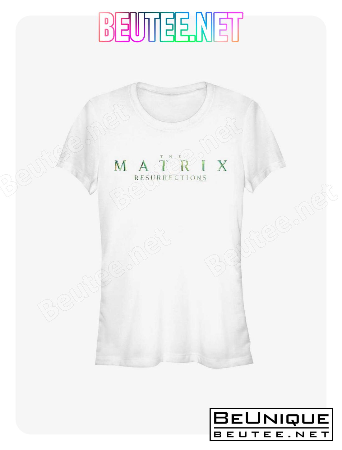 The Matrix Matrix Four Logo T-Shirt