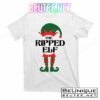The Ripped Elf Funny Family Matching Christmas T-Shirts