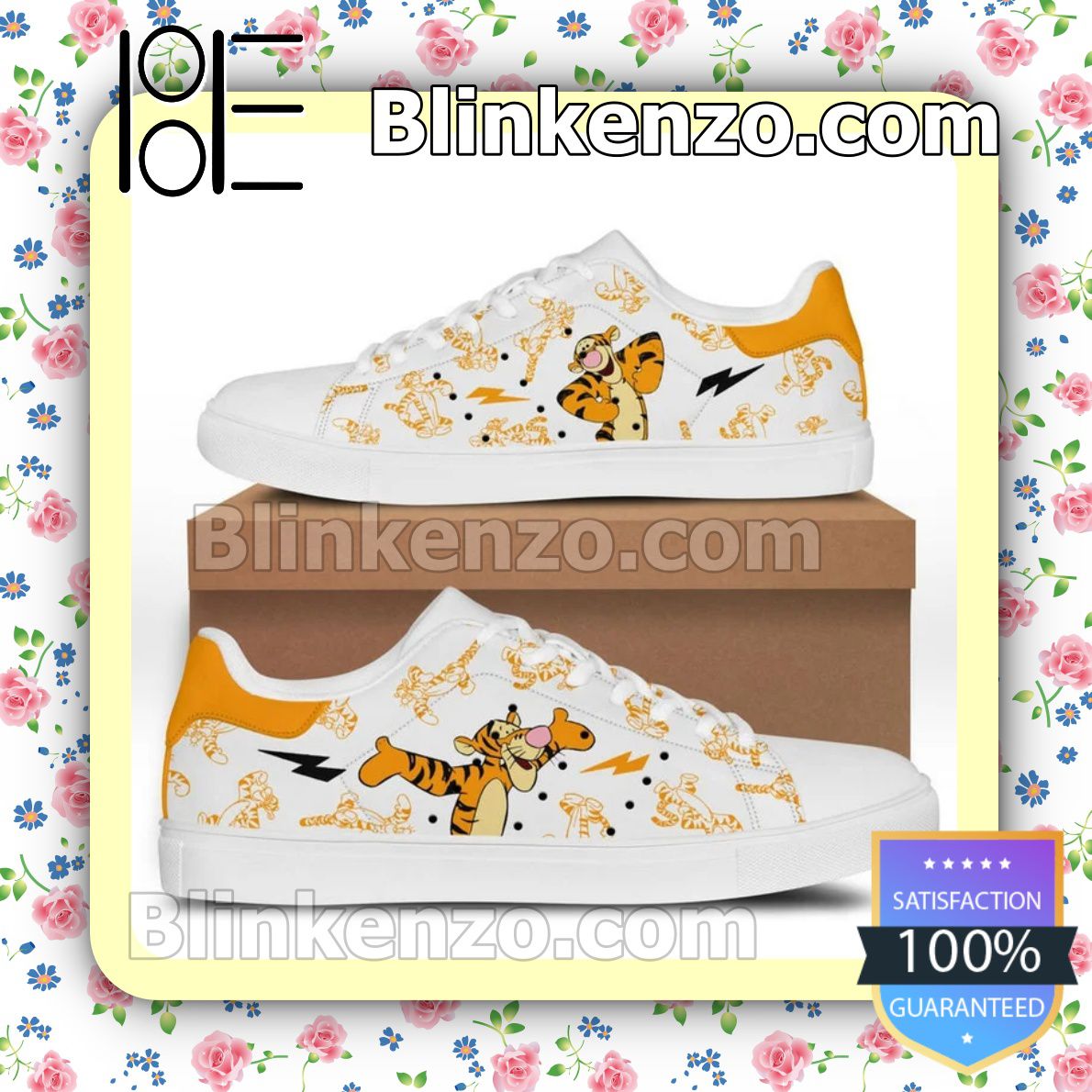 Tiger Winnie The Pooh Women's Stan Smith Shoes
