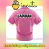 Vegeta Badman Pink Dragon Ball Z Fan Short Sleeve Shirt