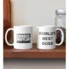 World's Best Boss The Office Dunder Mifflin Coffee Mug